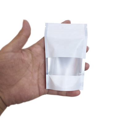 Kundenspezifische Druck-Reißverschluss-Stand-oben Beutel-Plastik-Taschen riechen Beweis Mini With Window