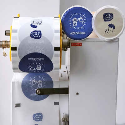 Automatisches HAUSTIER-PET Peelable, welches die Film-Gewohnheit gedruckt für Tray Plastic heißsiegelt