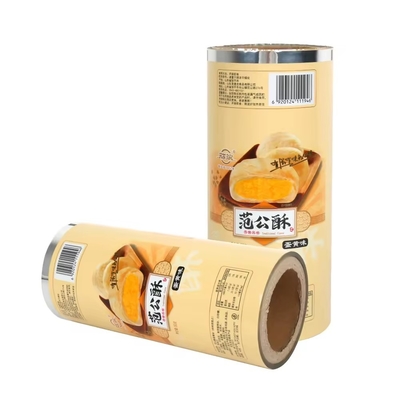 Neue Nahrungsmittel Schnelle kontinuierliche Rolle Aluminium Flexible BOPP CPP Film Kunststoffrolle Kaffeestang Milch-Teepulver-Sachet Rollfilm