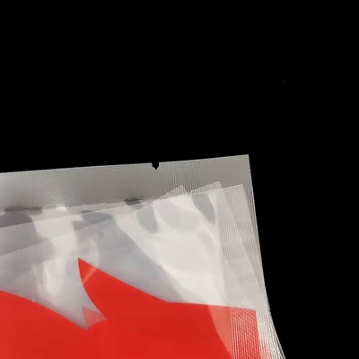 Custom gedruckte dreiseitige Dichtungstüte Nylon gefrorene Lebensmittel Sparer Plastik Vakuum Dichtungstüte für Fleischfutter