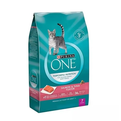2kg 5kg 10kg 15kg Kunststoff-Matten-Aluminium-Verpackung Flachboden Reißverschluss Hundefutterbeutel für Haustiere
