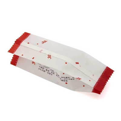 OEM Baumwollpapier Gebäckseite Gusset Tasche Ananaskuchen Papier Verpackungstüten Umhüllung für Kekse Süßigkeiten