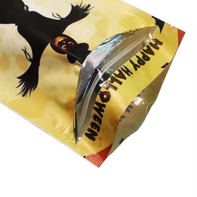 Digitales Drucken Plastik Mylar verschiedene Snacks Verpackungstüte mit Aluminiumfolie kindersichere Mylar Taschen