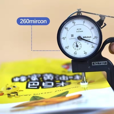 Besonders gedruckte, biologisch abbaubare, geruchsichere Aluminiumfolie, Cookieverpackung, Kraftpapier, Stand-up-Ziplock-Taschen