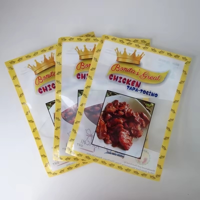 Lamierte, benutzerdefinierte, gedruckte, transparente Kunststoffe, Mylar, Meeresnahrungsmittel Verpackung, Vakuum, versiegelte, gefrorene Tasche