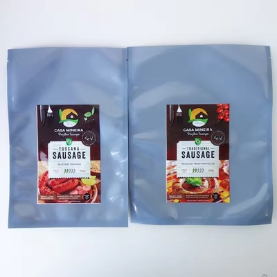Lamierte, benutzerdefinierte, gedruckte, transparente Kunststoffe, Mylar, Meeresnahrungsmittel Verpackung, Vakuum, versiegelte, gefrorene Tasche