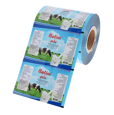 Flexible laminate Aluminium-Kunststoff-Film-Rolle Lebensmittelverpackung für Milch Gewürze Pulver Verpackung Tee Zucker Versiegelungsfilm