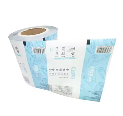 Flexible Verpackungsfolie für Lebensmittelwaren Rollen, Druckfolie, Feuchtigkeitsbeständige Verpackungsfolie, Kunststofffolie