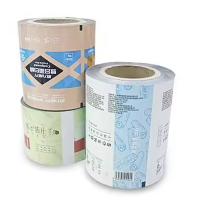 Flexible Verpackungsfolie für Lebensmittelwaren Rollen, Druckfolie, Feuchtigkeitsbeständige Verpackungsfolie, Kunststofffolie
