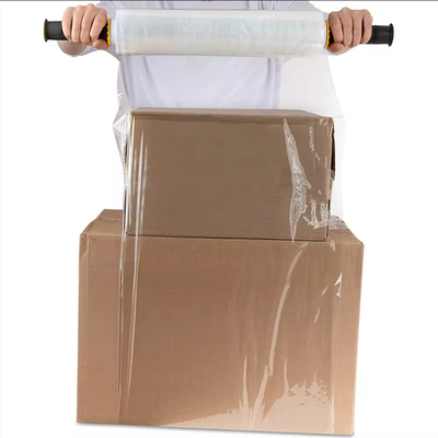 Palettenverpackung Schrumpffolie aus Kunststoff LLDPE Verpackungsfolie Streckrolle