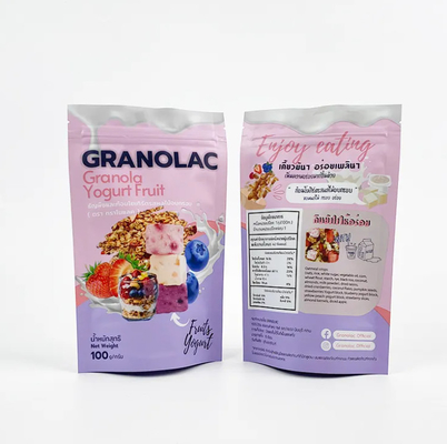 Custom Logo Doy Pack Stehbeutel Lebensmittel Flexible Verpackungstüte Hersteller Zip Lock Stehbeutel