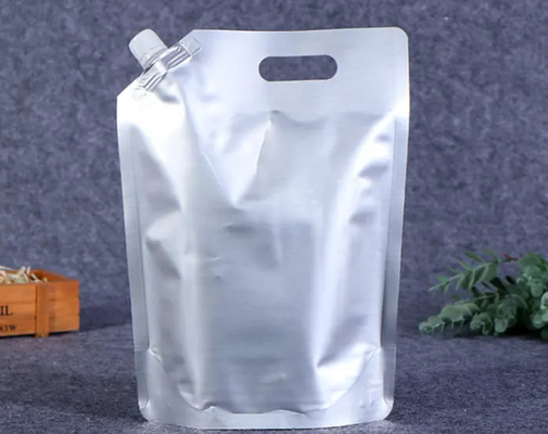 Schwere Aluminiumfolie Plastikflüssigkeit Stand-up Verpackungstüten