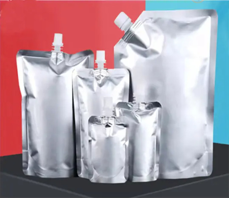 Schwere Aluminiumfolie Plastikflüssigkeit Stand-up Verpackungstüten