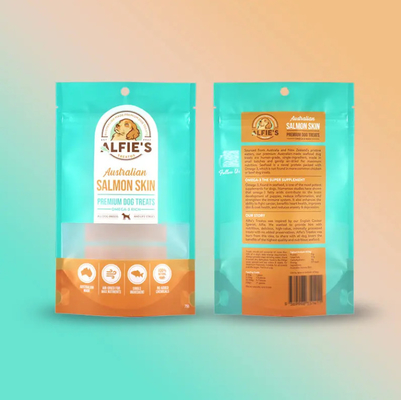 Custom Design Verpackung Reißverschluss Tasche Plastikverpackung Tasche Logo Haustier Snack Essen Hundesüßigkeit Katze Plastik Haustier Snack Tasche
