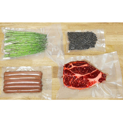 Nahrungsmittelspeicher Gefrierschrank Vakuumspeicherbeutel Rollen für Versiegelungsbeutel Rollen für Fleisch Gemüse Nahrungsmittelkonservierung Frische