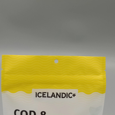 Maßgeschneiderte Lebensmittelqualität Material Stehen Tasche mit Reißverschluss Plastikverpackungstüte Reißverschluss Tasche