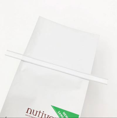 5 kg Verpackung Flachboden Stehende Reißverschlussseite Gusset Tasche