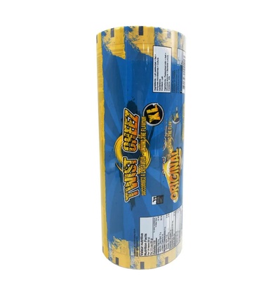 Besonders gedruckte Bopp PET CPP PE Metallisierte laminierte Filmrolle Flexible Verpackung Snacks Süßigkeiten Pizza Lebensmittel Kunststofffilm
