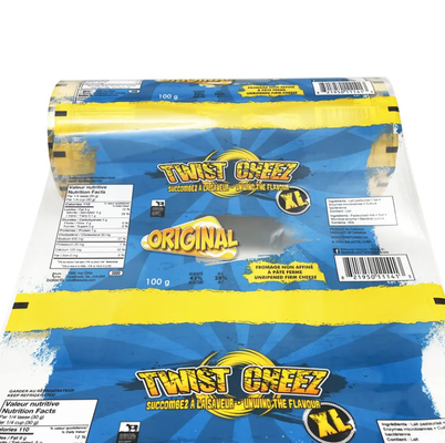 Besonders gedruckte Bopp PET CPP PE Metallisierte laminierte Filmrolle Flexible Verpackung Snacks Süßigkeiten Pizza Lebensmittel Kunststofffilm