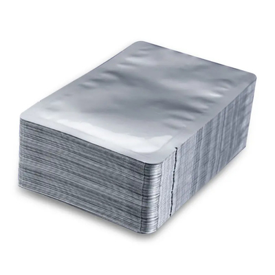 Silber-Autoklaven-Wärme-Vakuum-Siegelbare einfache Aluminiumfolie Mylar-Tasche offene Top-Verpackung Massen-Lebensmittel-Speicher Retort-Tasche