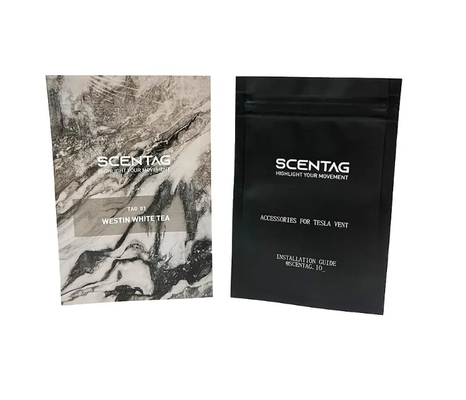 Großhandel Custom Logo 3 Seiten Siegel Tasche Kaffee-Nuss-Lebensmittel Weißes Teeblatt Wärme versiegelte Verpackung Tasche