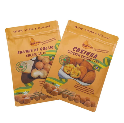 Speziell gedruckte Lebensmittel-Grad Ziplock Snack Spezielle Kunststoffbeutel Verpackung Lebensmittel Verpackungstüte