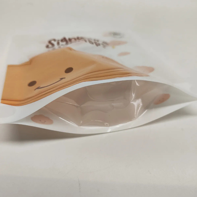 Besonders gedruckte Plastik-Keks-Verpackungstüten mit Ziplock