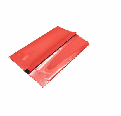 Nachweis Vakuum Siegel Taschen Mittlere Linie Rücken Versiegelte Tasche Wärme Kunststoff Lebensmittel Rücken Siegel Taschen