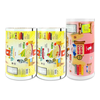 Zusammengestellte recycelte Laminat-Roll-Film für Lebensmittel, Plastik, kleine weiche Verpackungsfilmrolle