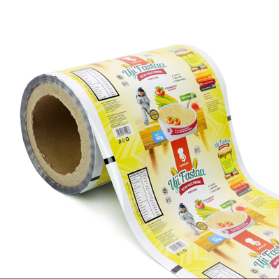 Zusammengestellte recycelte Laminat-Roll-Film für Lebensmittel, Plastik, kleine weiche Verpackungsfilmrolle