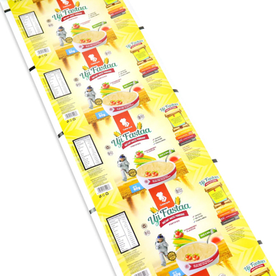 Zusammengestellte recycelte Laminat-Roll-Film für Lebensmittel, Plastik, kleine weiche Verpackungsfilmrolle