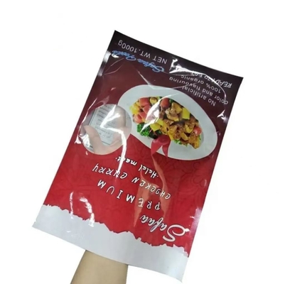 Besonders gedruckte wiederverwendbare Vakuumsiegel Zip Lock Snack Lebensmittel Rindfleisch Gewirkte Verpackungstüten