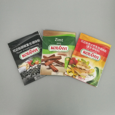 Rosmarin in Scheiben geschnitten Gewürz Kunststoffverpackung Kleiner Beutel 3 Seiten Versiegelte Aluminiumbeutel zum Verpacken
