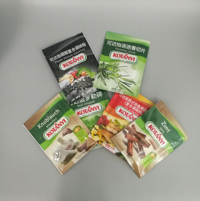 Rosmarin in Scheiben geschnitten Gewürz Kunststoffverpackung Kleiner Beutel 3 Seiten Versiegelte Aluminiumbeutel zum Verpacken
