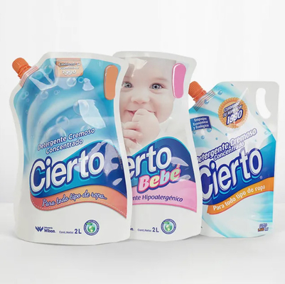 Verpackung mit hoher Kapazität für Flüssigreinigungsmittel