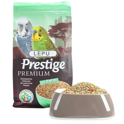 Custom Logo Printing Eco Friendly Side Gusset Ziplock Plastik Trockenhund Katze Fisch Haustierfutter Flachbodenbeutel Wildvögel Lebensmittelverpackung