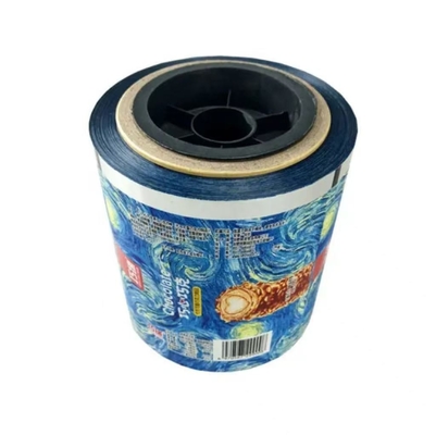 Bestellung nach Maßgabe der Lebensmittelqualität Chips Verpackungsfilm Rollen PET Plastikbeutel Roll Mylar Aluminium Verpackungsfolie Film Roll