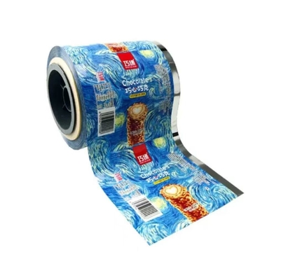 Bestellung nach Maßgabe der Lebensmittelqualität Chips Verpackungsfilm Rollen PET Plastikbeutel Roll Mylar Aluminium Verpackungsfolie Film Roll