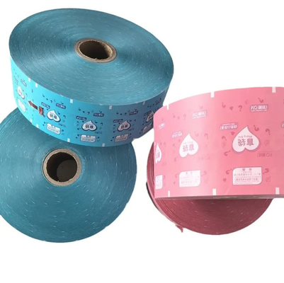 Custom Printed Heat Seal PET BOPP Plastic Roll Film Süßigkeiten und Schokolade Lebensmittelverpackung, Aluminiumfolie Film Lager mit Bestellungen