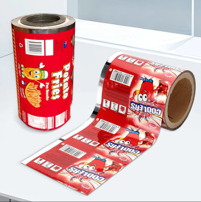 Besondere Bestellung verfügbar Verpackungsfilm Rollen für Lebensmittelverpackungen mit individuellem Logo und einzigartigem Bild