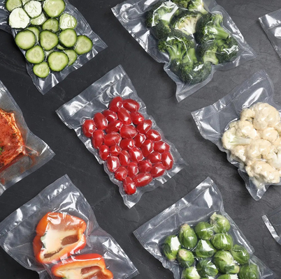 30x30cm Speicherspeicher Tiefkühlwaren Verpackungstüte Transparente Kunststoffe Nylon Vakuum Dichtungstüten Für Lebensmittel Fleisch Fisch und Nüsse