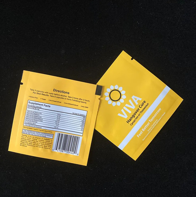 Polysmarts recycelbare 3-seitige Dichtung Wärme-Dichtung Tasche wiederverlösbare Aluminiumfolie 3-seitige Dichtung Tasche mit kundenspezifischem Design