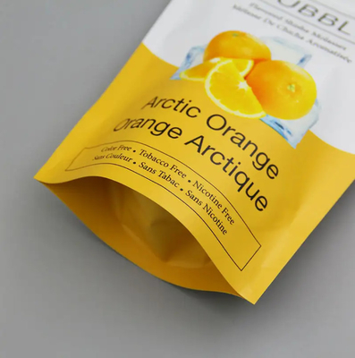 Matte Veredelung Aluminiumfolie Kompostierbarer Doypack Stehen Sie auf Reißverschluss Tasche Kunststoff Snack Lebensmittelbeutel Tasche Snack