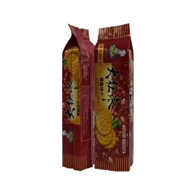Besonders gedruckte Plastik Snack Trockenfutter Seite Gusset Tasche Mylar Cookie Biscuit Verpackungstasche