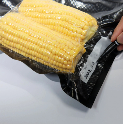 Kühlschrank-Sicherheit Versiegelbarer Vakuum-Embossed-Lebensmittelverpackungstasche