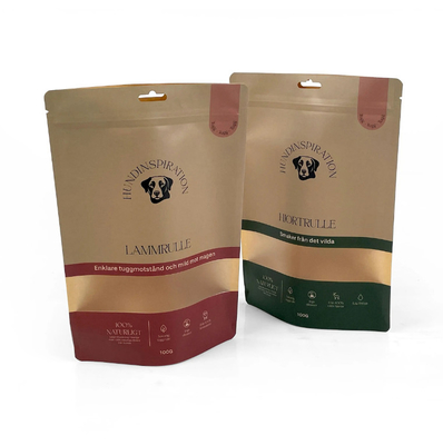 Mehrfachverwendbare Lebensmittelverpackungen Stand-up-Tasche Nuss Snack Lagerung Versiegelte Tasche Kunststoffverpackung Aluminiumfolie-Tasche