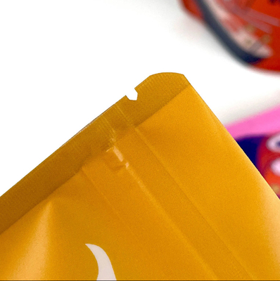 Wiederverwendbarer Versiegelter Plastikverschlussbeutel Biskuit Snack Lebensmittel Stand-up Tasche Feuchtigkeitsdichte Versiegelte Verpackung