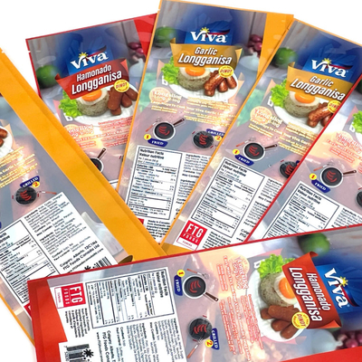 Spezielle Dichtungsbeutel Gekochte Lebensmittel Tiefkühlwarenbeutel Kunststoffverpackungen Dreifachdichtungsbeutel