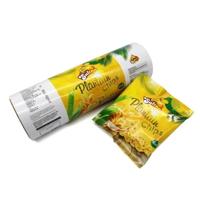 Kunststoff-Lebensmittel-Film-Fabrik Maßgeschneiderte Druckerei Kunststoff-Rolle Kleine Tasche Verpackungsfilm Snack/Kartoffelchips