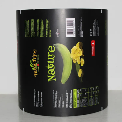 Personalisierte, wärmeversiegelte, flexible Verpackungsfolie für Snacks, Kartoffeln, Maistortillas, Maismehl, Bananenscheiben